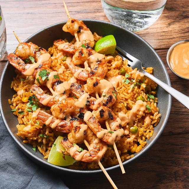 Spicy Shrimp Skewers Spicy Shrimp Skewers